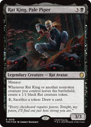 Rat King, Pale Piper (Surge Foil) [Teenage Mutant Ninja Turtles Commander]