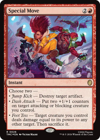 Special Move (Surge Foil) [Teenage Mutant Ninja Turtles Commander]