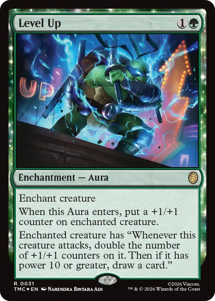Level Up (Surge Foil) [Teenage Mutant Ninja Turtles Commander]