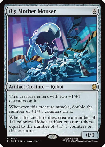 Big Mother Mouser (Surge Foil) [Teenage Mutant Ninja Turtles Commander]