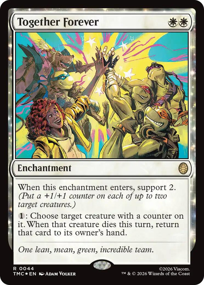 Together Forever (Surge Foil) [Teenage Mutant Ninja Turtles Commander]