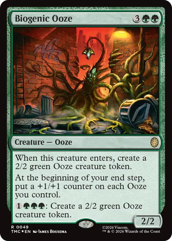 Biogenic Ooze (Surge Foil) [Teenage Mutant Ninja Turtles Commander]