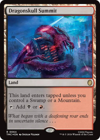 Dragonskull Summit (Surge Foil) [Teenage Mutant Ninja Turtles Commander]
