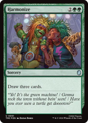 Harmonize (Surge Foil) [Teenage Mutant Ninja Turtles Commander]