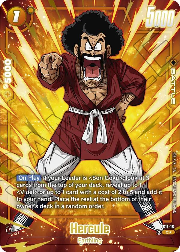 Hercule (Alternate Art) [Starter Deck EX: The Phase of Evolution]