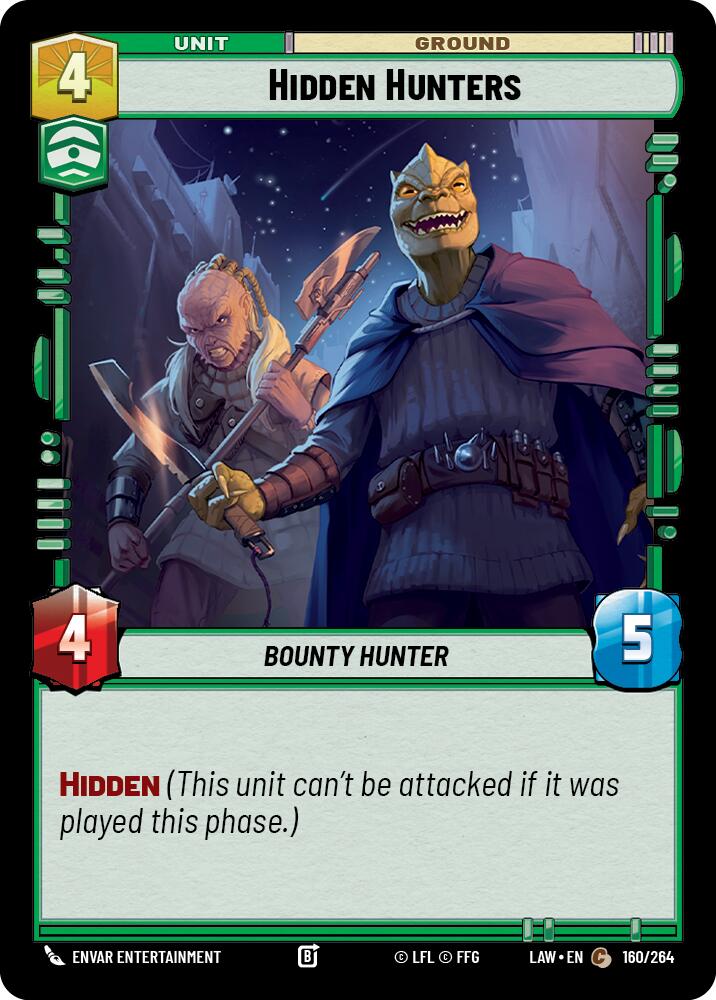 Hidden Hunters (160/264) (160/264) [A Lawless Time]