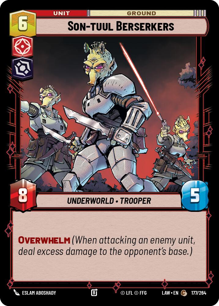 Son-tuul Berserkers (177/264) (177/264) [A Lawless Time]