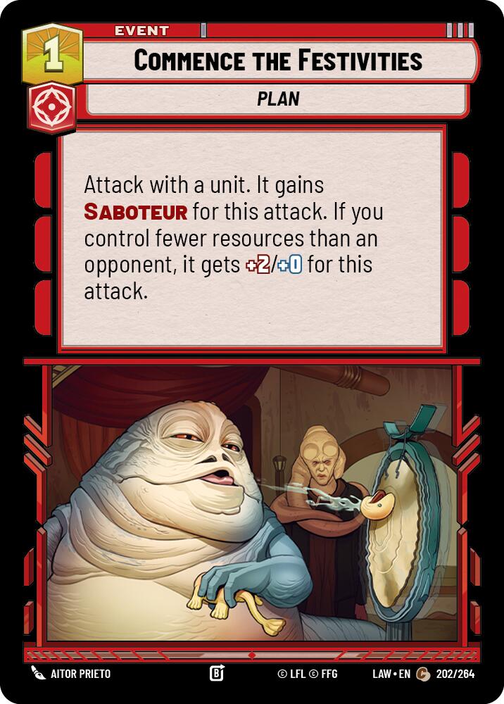 Commence the Festivities (202/264) (202/264) [A Lawless Time]