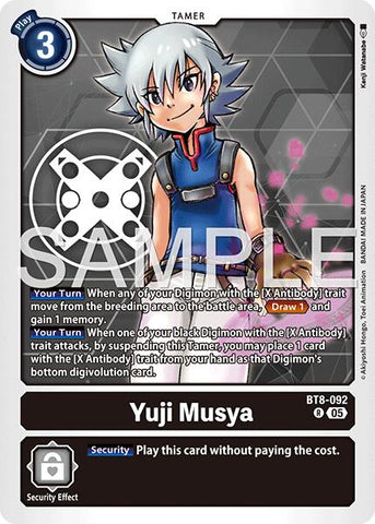 Yuji Musya [BT8-092] (Reprint) [Advanced Booster Digimon Generation]