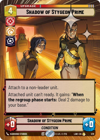 Shadow of Stygeon Prime (579) (Hyperspace Foil) (579) [A Lawless Time]