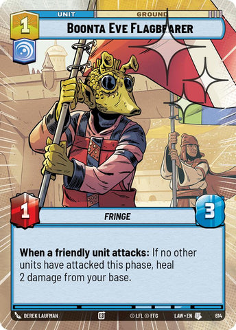 Boonta Eve Flagbearer (614) (Hyperspace Foil) (614) [A Lawless Time]