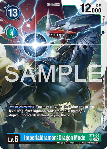 Imperialdramon: Dragon Mode [ST9-06] (Reprint) [Advanced Booster Digimon Generation]
