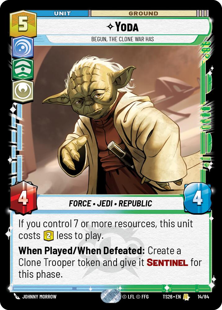 Yoda - Begun, the Clone War Has (14/84) (14/84) [Twin Suns]
