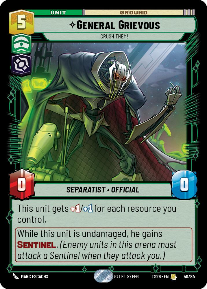General Grievous - Crush Them! (50/84) (50/84) [Twin Suns]