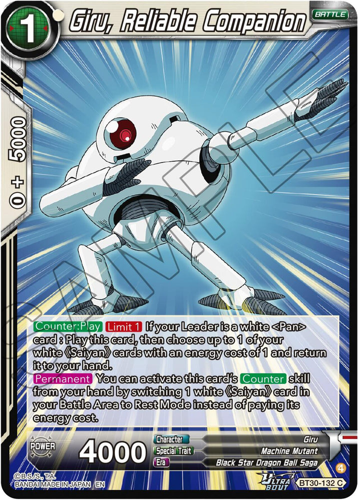 Giru, Reliable Companion (BT30-132) [Three Glorious Fighters]