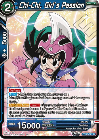 Chi-Chi, Girl's Passion (BT30-027) [Three Glorious Fighters]