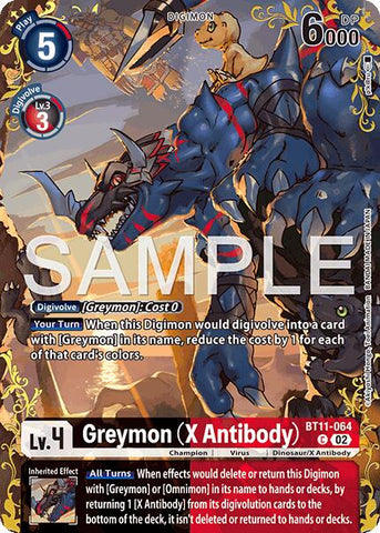 Greymon [BT11-064] (X Antibody) (Alternate Art) [Dual Revolution]