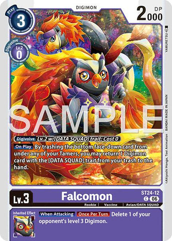 Falcomon [ST24-12] [Starter Deck: Data Squad]