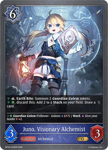 Juno, Visionary Alchemist (BP16-045EN) [New World Genesis]