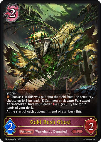Gold Rush Ghost (BP16-080EN) [New World Genesis]