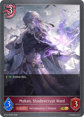 Mukan, Shadowcrypt Ward (BP16-081EN) [New World Genesis]