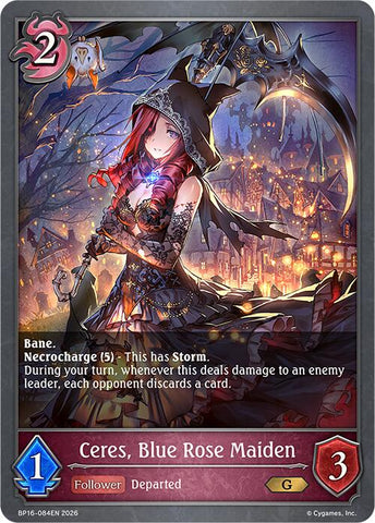Ceres, Blue Rose Maiden (BP16-084EN) [New World Genesis]
