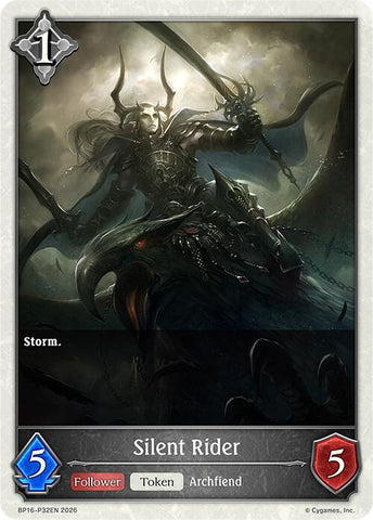 Silent Rider - P32 (Foil) (BP16-P32EN) [New World Genesis]