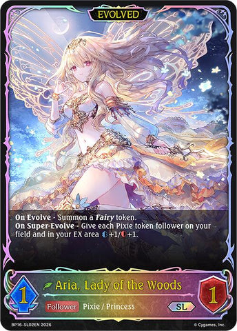 Aria, Lady of the Woods (Evolved) (BP16-SL02EN) [New World Genesis]