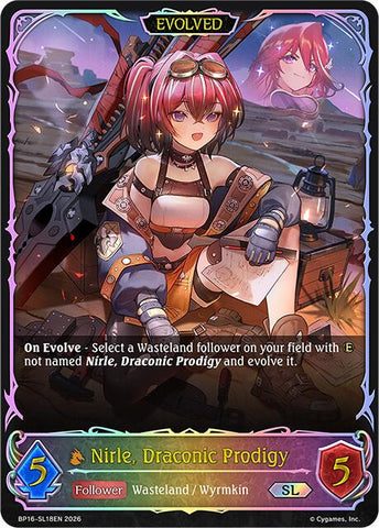 Nirle, Draconic Prodigy (Evolved) (BP16-SL18EN) [New World Genesis]