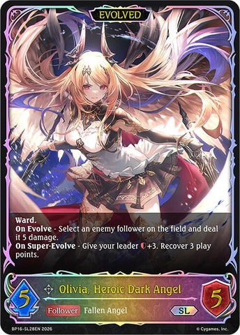 Olivia, Heroic Dark Angel (Evolved) (BP16-SL28EN) [New World Genesis]