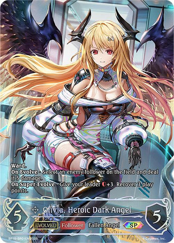 Olivia, Heroic Dark Angel (Evolved) (BP16-SP01EN) [New World Genesis]
