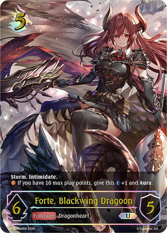 Forte, Blackwing Dragoon (BP16-U04EN) [New World Genesis]