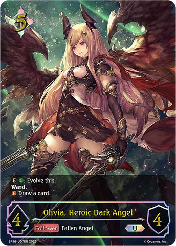 Olivia, Heroic Dark Angel (BP16-U07EN) [New World Genesis]