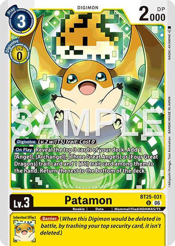 Patamon [BT25-031] [Dual Revolution]