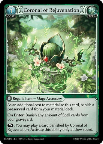 Coronal of Rejuvenation (037) [Radiant Origins: Pantheon]