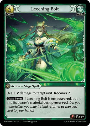 Leeching Bolt (231) [Radiant Origins: Pantheon]