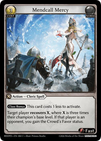 Mendcall Mercy (084) [Radiant Origins: Pantheon]