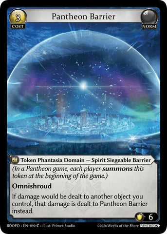 Pantheron Barrier (090) [Radiant Origins: Pantheon]