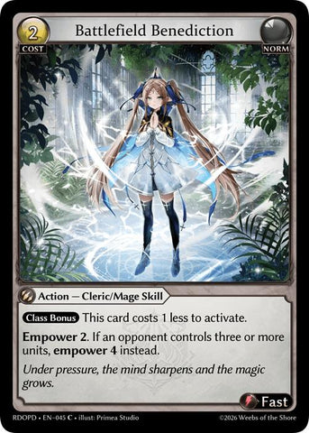 Battlefield Benediction (045) [Radiant Origins: Pantheon]