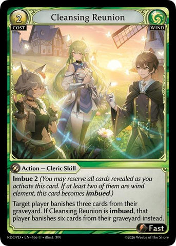 Cleansing Reunion (166) [Radiant Origins: Pantheon]