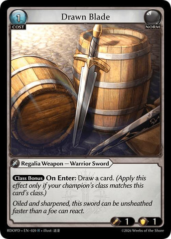 Drawn Blade (020) [Radiant Origins: Pantheon]
