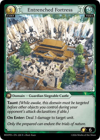 Entrenched Fortress (228) [Radiant Origins: Pantheon]