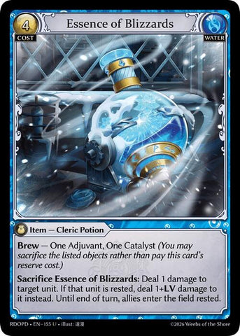 Essence of Blizzards (155) [Radiant Origins: Pantheon]