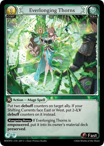 Everlonging Thorns (229) [Radiant Origins: Pantheon]