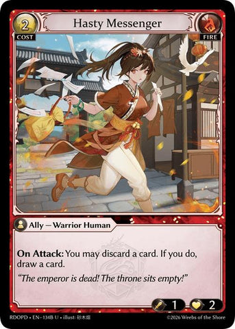 Hasty Messenger (134B) [Radiant Origins: Pantheon]