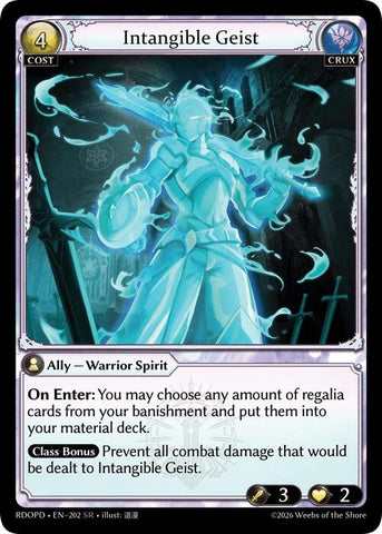 Intangible Geist (202) [Radiant Origins: Pantheon]