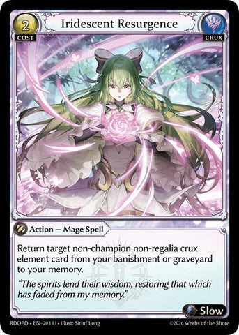 Iridescent Resurgence (203) [Radiant Origins: Pantheon]