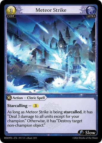 Meteor Strike (191) [Radiant Origins: Pantheon]