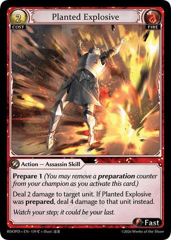 Planted Explosive (139) [Radiant Origins: Pantheon]