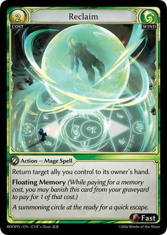 Reclaim (173) [Radiant Origins: Pantheon]